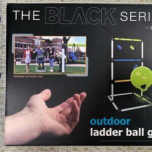 Ladder Ball Game The Black Series by Shift Portable Ideal 4 Person Game w/carry